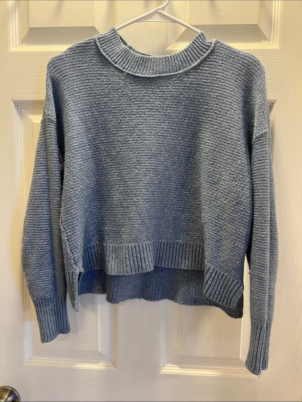 American Eagle Outfitters Blue Crewneck Sweater